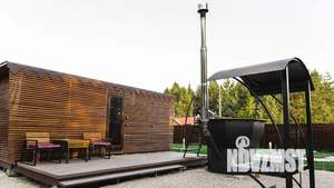 Дом 18м², 1-этажный, посуточно,