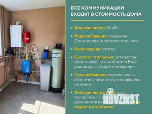 Дом 117м², 2-этажный, участок 5 сот.