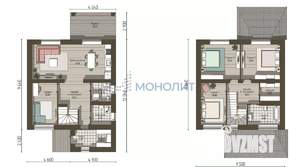 Коттедж 155м², 2-этажный, участок 5 сот.