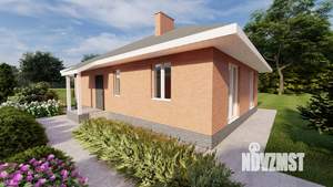 Коттедж 88м², 1-этажный, участок 5 сот.