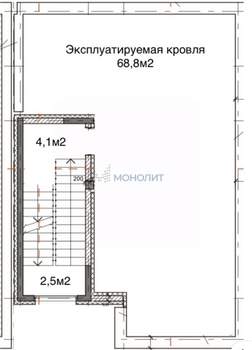 Таунхаус 226м², 3-этажный, участок 4 сот.