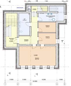 Дом 700м², 3-этажный, участок 6 сот.