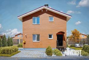 Коттедж 110м², 2-этажный, участок 6 сот.