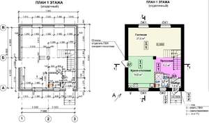 Коттедж 110м², 2-этажный, участок 5 сот.