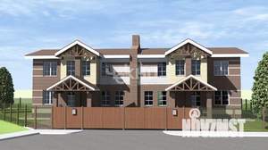 Таунхаус 242м², 2-этажный, участок 5 сот.