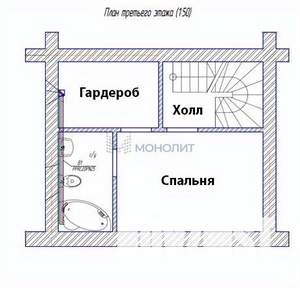 Таунхаус 90м², 3-этажный, участок 1 сот.
