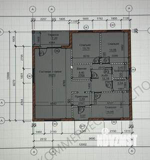 Дом 135м², 1-этажный, участок 8 сот.