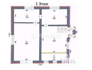 Дом 318м², 3-этажный, участок 20 сот.