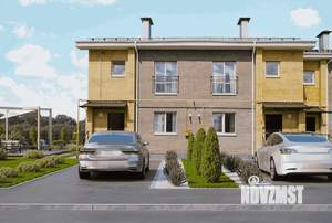 Таунхаус 91м², 2-этажный, участок 4 сот.