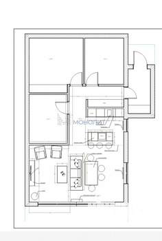 Дом 85м², 1-этажный, участок 6 сот.