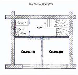 Таунхаус 90м², 3-этажный, участок 1 сот.