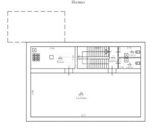 Дом 307м², 3-этажный, участок 383 сот.