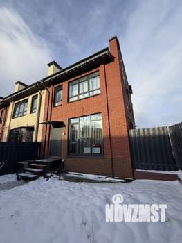 Таунхаус 90м², 3-этажный, участок 2 сот.