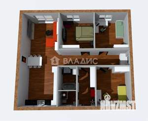 Дом 109м², 1-этажный, участок 9 сот.