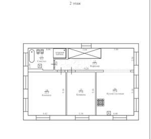 Дом 307м², 3-этажный, участок 383 сот.