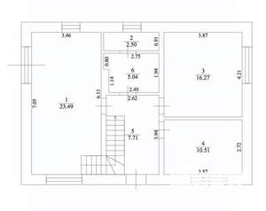 Дом 99м², 2-этажный, участок 5 сот.