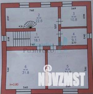 Коттедж 464м², 2-этажный, участок 21 сот.