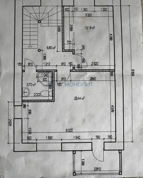 Дом 256м², 3-этажный, участок 2 сот.