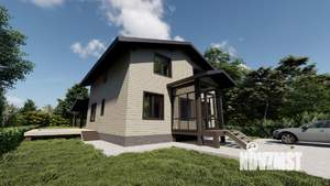 Коттедж 165м², 2-этажный, участок 5 сот.