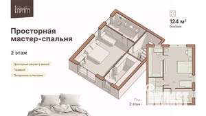 Таунхаус 165м², 3-этажный, участок 2 сот.