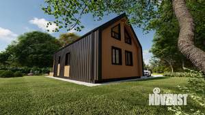 Коттедж 110м², 2-этажный, участок 4 сот.  