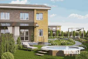 Коттедж 88м², 2-этажный, участок 2 сот.  