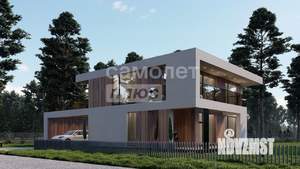 Дом 200м², 2-этажный, участок 12 сот.  