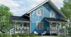 Дом 105м², 2-этажный, участок 5 сот.  