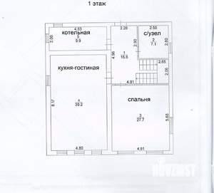 Дом 173м², 2-этажный, участок 27 сот.  