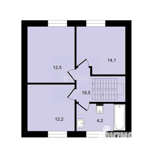 Дом 120м², 2-этажный, участок 8 сот.  