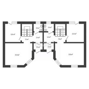 Дом 700м&sup2;, 2-этажный, участок 24 сот.  