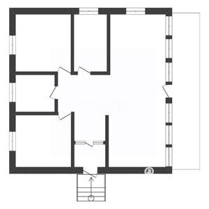 Дом 117м², 1-этажный, участок 15 сот.  