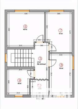 Коттедж 150м², 2-этажный, участок 5 сот.  