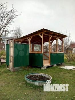 Дом 25м², 2-этажный, участок 6 сот.  