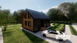 Коттедж 110м², 2-этажный, участок 4 сот.  