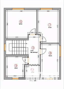 Коттедж 150м², 2-этажный, участок 5 сот.  