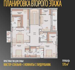 Дом 420м², 2-этажный, участок 11 сот.  