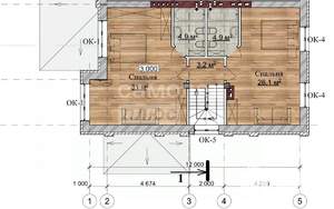 Таунхаус 315м², 3-этажный, участок 2 сот.  
