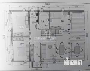 Дом 106м², 1-этажный, участок 6 сот.  