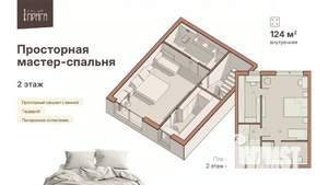 Таунхаус 124м², 3-этажный, участок 2 сот.  