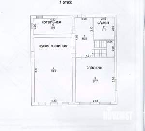 Дом 173м², 2-этажный, участок 27 сот.  