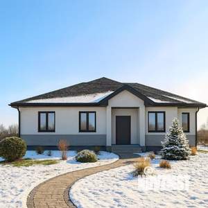 Дом 120м&sup2;, 1-этажный, участок 10 сот.  