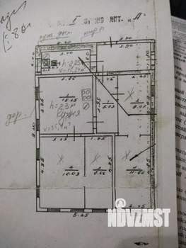 Дом 67м², 1-этажный, участок 6 сот.  