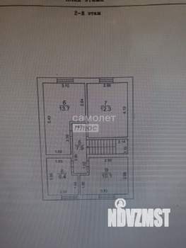 Коттедж 110м², 2-этажный, участок 5 сот.  