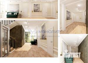 Коттедж 828м², 3-этажный, участок 25 сот.  