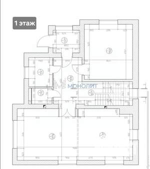 Коттедж 319м², 3-этажный, участок 11 сот.  