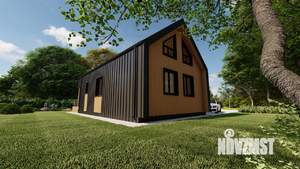 Коттедж 110м², 2-этажный, участок 5 сот.  