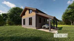 Коттедж 126м², 2-этажный, участок 5 сот.  