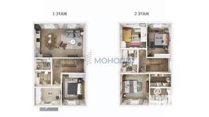 Дом 145м², 2-этажный, участок 7 сот.  