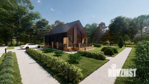 Коттедж 110м², 2-этажный, участок 5 сот.  